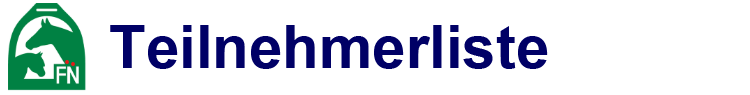 Teilnehmerliste